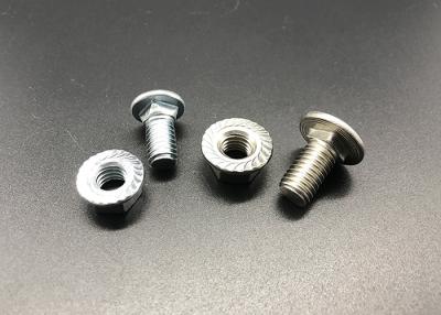 China Stainless Steel 304 Shank Bolt Nut 5/16 M10 Hexagon Flange Nut for sale