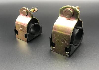 China TPE Gold Channel Strut Cushion Clamps Conduit Pipe Clamp Stainless Steel for sale