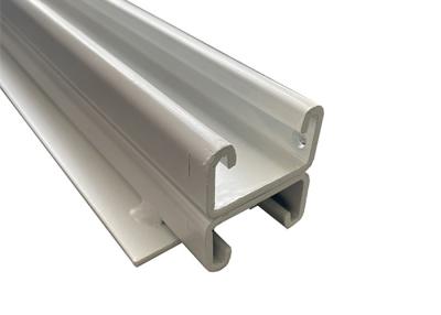 China Wing Double Back Unistrut 41x41 Slotted Channel Powder Coating for sale