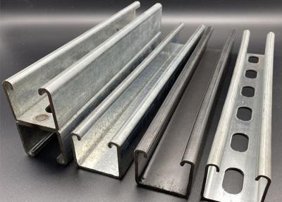 China Unistrut Strut C Channel Metal 304ss Steel 41x82 Pre-Galvanized for sale