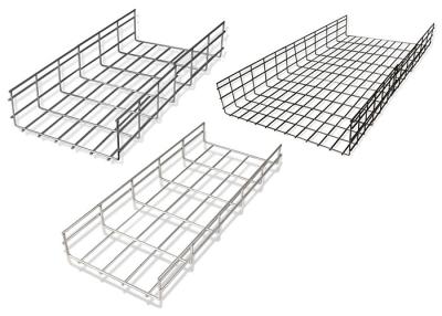 China ISO9001 Wire Mesh Type Cable Tray Basket SUS304 Hot Dipped Galvanized for sale