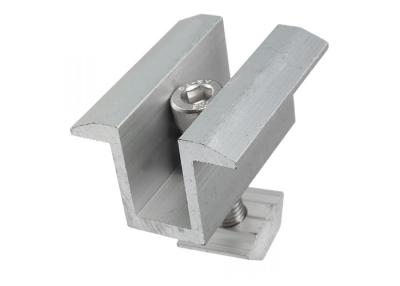 China Ss304 Pv Solar Mounting System Fixing Solar Panel Mid Clamps Pre Galvanized for sale