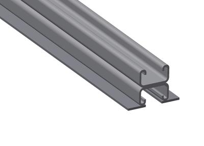 중국 Unistrut 스트럿 C 채널 금속 304ss 스틸 41x82 사전 아연 도금 판매용