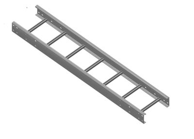 China Hot Dip Galvanized 200kg HDG Cable Ladder Tray EG 2.44m for sale