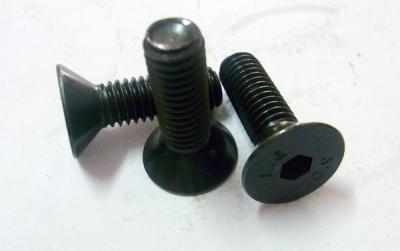 China Flat head hex socket bolts DIN7991 for sale