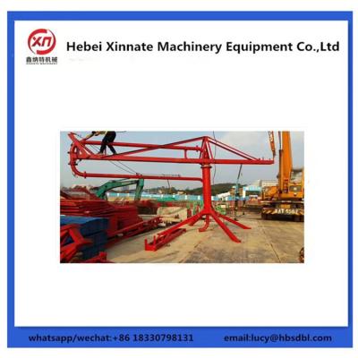 China 12m 18m Concrete Boom Placer Manual Electric for sale