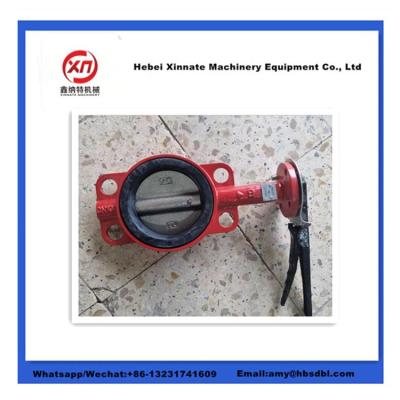 China 220V 380V Batching Plant Spare Parts 4 Holes 8 Holes Solenoid Butterfly Valve for sale