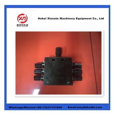 China 6 Way 12 Way Hydraulic Oil Distributor Concrete Pump Accessories for sale