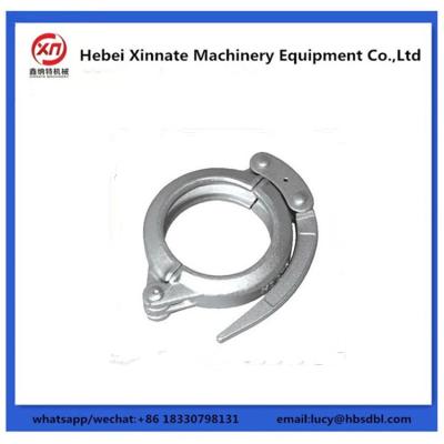 China DN100 Concrete Pump Clamp Coupling Snap Bolted Couplings en venta
