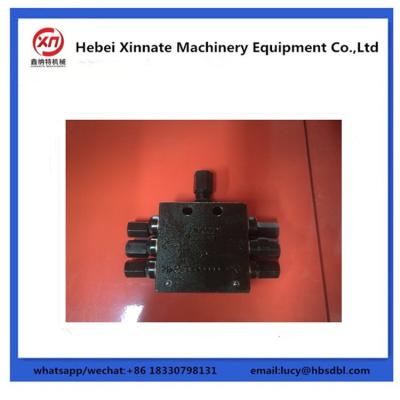 China 8 12 16 Holes Putzmeister Concrete Pump Parts Lithium 6 Holes Grease Distributor for sale