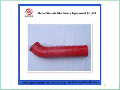 China 65mn And Alloy Steel Concrete Pump Elbow With Straight Pipe Te koop