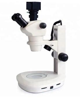 China Trinocular Zoom Stereo Microscope WF10X 50X Dissecting Microscope Magnification for sale