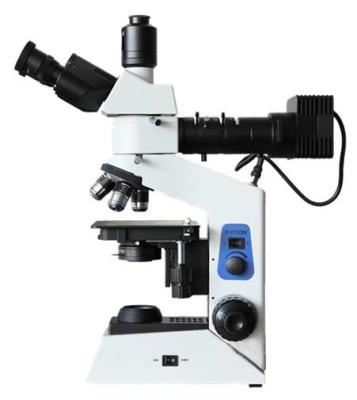 China WF10X 1000X 500X Medical Laboratory Microscope Transmitted Light Material Analysis for sale