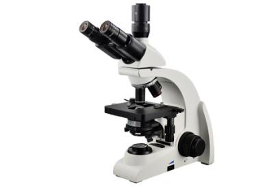China 40X 1000X Lab Biological Microscope Trinocular Capillary Microscope 4 Holes for sale