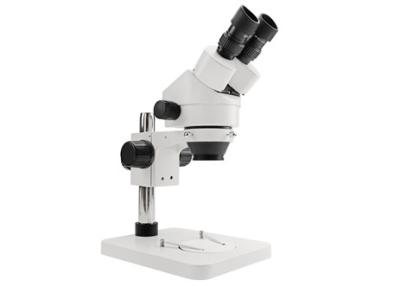 China WF10X 45X führte Stereomikroskop-Biologie-Metallographie des Lampen-Mikroskop-Stereolauten summens zu verkaufen