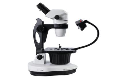 China Polarizing Gem Dark Field Light Microscope Optical 6V 30W Jewelry for sale
