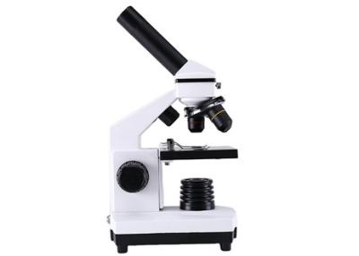 China Monocular Drawtube Student Biological Microscope Elementary Biological 2X Lens for sale