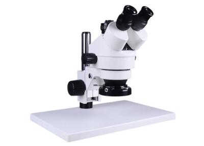 China Electronics Zoom Stereo Microscope 270X 4.5X Soldering 45 Degree Inclined Eyepiece for sale