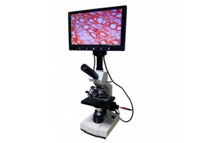 China WF10X 2000X Lab Biological Microscope Lcd Digital Microscope Blood Cell Analysis for sale