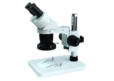 China LED Ring Zoom Stereo Microscope 10X 40X Scanning Electron Microscope for sale