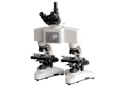 China Microscópio judicial branco da ampliação do microscópio de comparação 40X 100x à venda