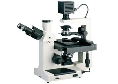 China Halogen-Lampe 40X/0.6 Zellkultur-umgekehrtes Mikroskop Trinocular 10X/0.2 6V 20W zu verkaufen