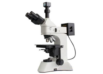 China DIC Optical Polarizing Microscope WF10X 5X 50X Reflected Microscope Light Source for sale