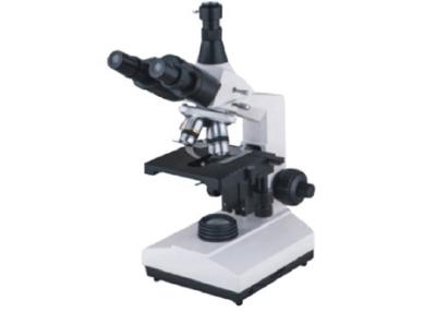 中国 Trinocular WF10X 1600Xは生物顕微鏡の混合物ハロゲン ランプ6V 20Wを逆にした 販売のため