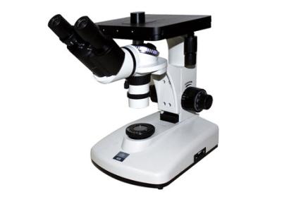 China 6V binocular 12W inverteu o composto ótico 100X metalúrgico 1250X do microscópio à venda