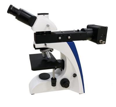 China 50X 1000X Binocular Optical Metallurgical Microscope Tinocular Bright Dark Field for sale