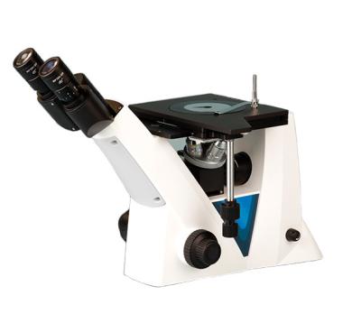 China 50X-1000X microscopio metalúrgico invertido Combinated con el campo brillante, observación polarizante en venta