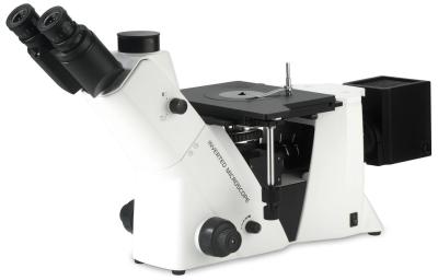 China O R&D novo 50X-1000X inverteu o microscópio metalúrgico Combinated com campo brilhante, campo escuro e observação de polarização à venda