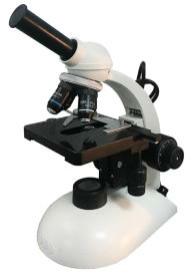 China 40X-1000X Student Biological Microscope Monocular Drawtube Portable Binocular for sale