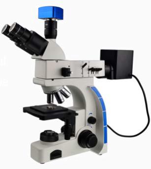 China WF10X 20mm Eyepiece Binocular Trinocular Metallurgical Microscope 80X 20X for sale