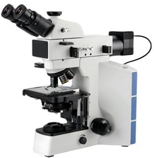 China Microscópio de polarização ótico 50X 1000X binocular com fase da medalha da circular de 160mm à venda