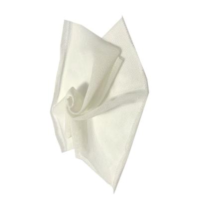 China Tejido de Kevlar de estiramiento blanco de malla resistente al calor de aramida para manguera de silicona en venta