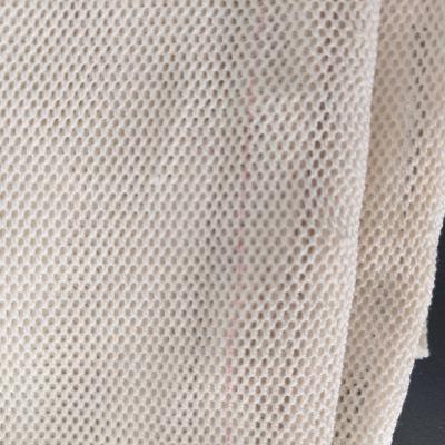 China Lightweight Polyester Mesh Fabric Flame Resistant Knitted Breathable Net Cloth for sale