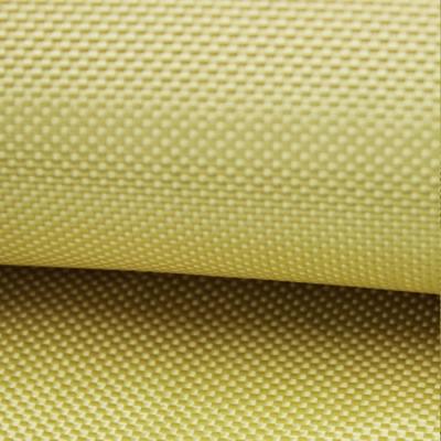 China Moisture Resistant Kevlar Woven Fabric Fireproof 410gsm Aramid Material for sale