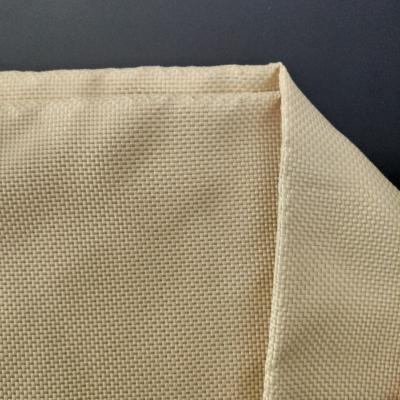 China Heat Resistant Aramid Woven Fabric , 100gsm Bulletproof Kevlar Cloth for sale