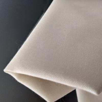 China White Twill Nomex Aramid Fabric Flame Retardant Woven Material for sale