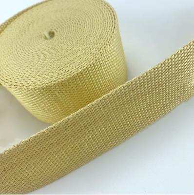 China Metallurgy Insulation Woven Aramid Tape Low Flexibility Fabric Cloth Belt for sale