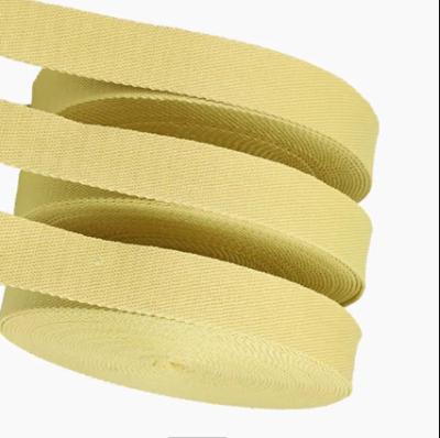 China Cinturón retardante de llama de cinta de aramida tejida industrial personalizable para aislamiento en venta