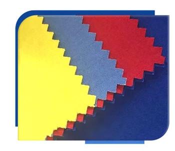 China Custom Colors Woven Aramid Fiber Fabric Cut Resistance For Industrial Use Te koop