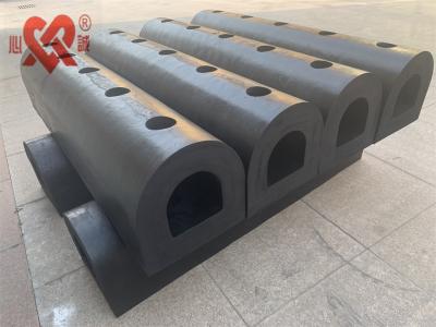 China Solid Boat Rubber Fender Type D High Energy Absorption 24 Months Warranty for sale