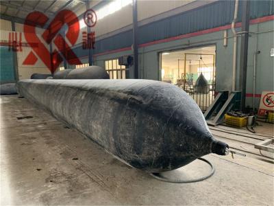 China Cylindrical Ship Launching Airbags , Safety Lifting Boat Recovery Airbags for sale