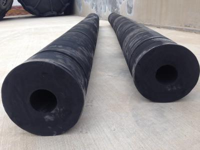 China Alta estabilidad de Marine Wound Cylindrical Rubber Fenders 24 meses de garantía en venta