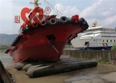 China 5-6layers Marine Rubber Airbags Ship Landing Cylindrical Type for sale