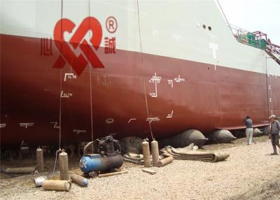 中国 6つの層の船の重いローディングを用いる進水のエアバッグ共通水進水袋 販売のため