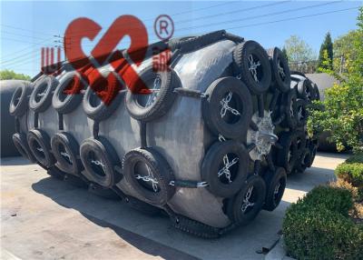 China Dia 2m Marine Rubber Fenders Foam Filled Unsinkable design for sale