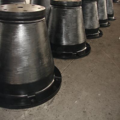 China Long Service Life Cone Rubber Fenders Marine Boat Fenders Customized Size for sale